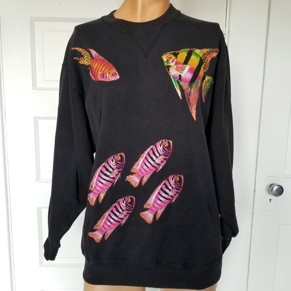 Vintage Fish Sweatshirt